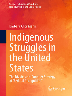 cover image of Indigenous Struggles in the United States